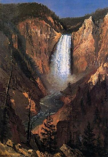 Albert Bierstadt Yellowstone Falls oil painting image